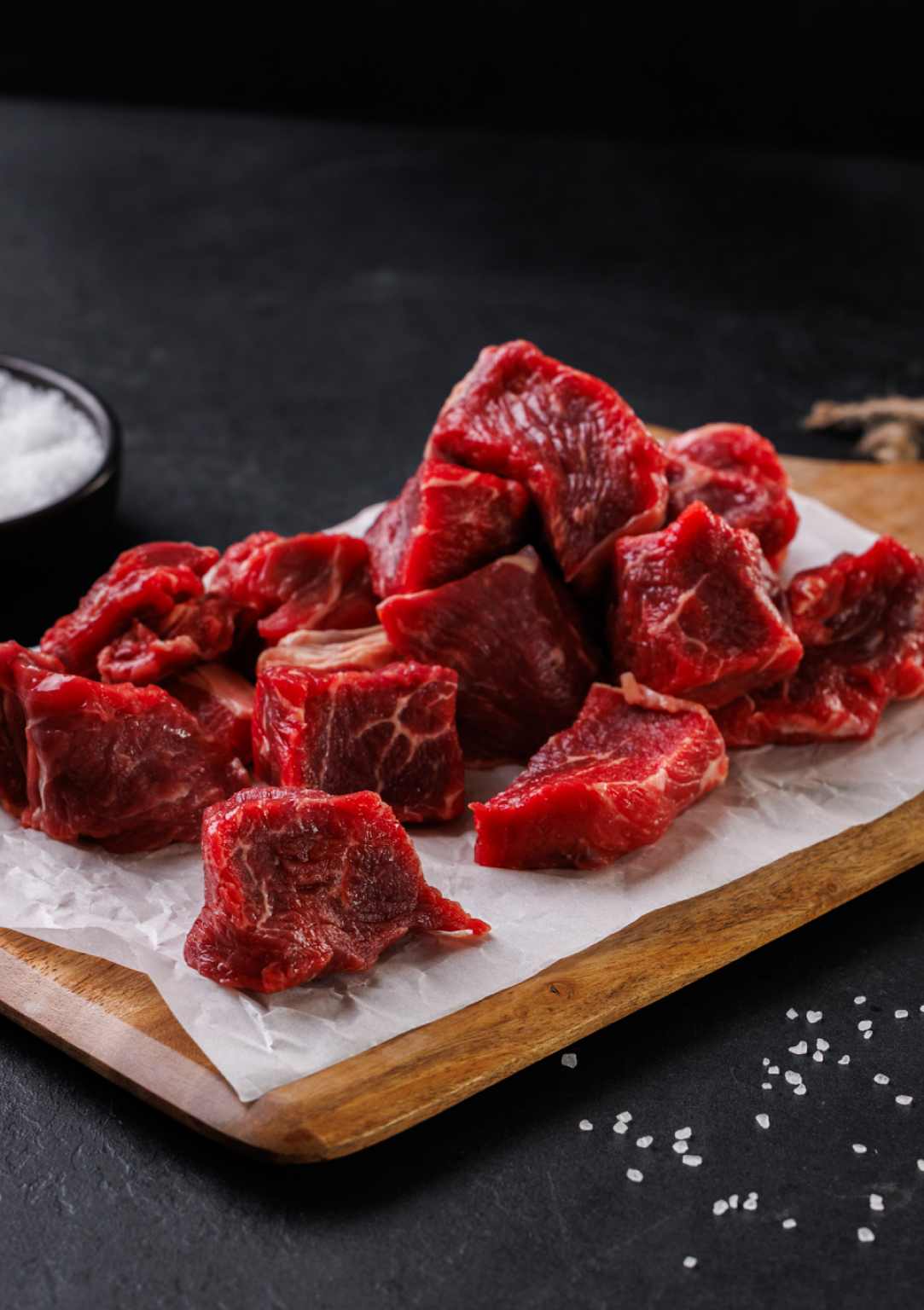 Halal Angus Beef Diced 1kg