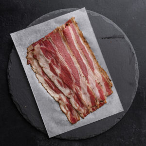 Halal Smoked Angus Beef Rashers 1kg