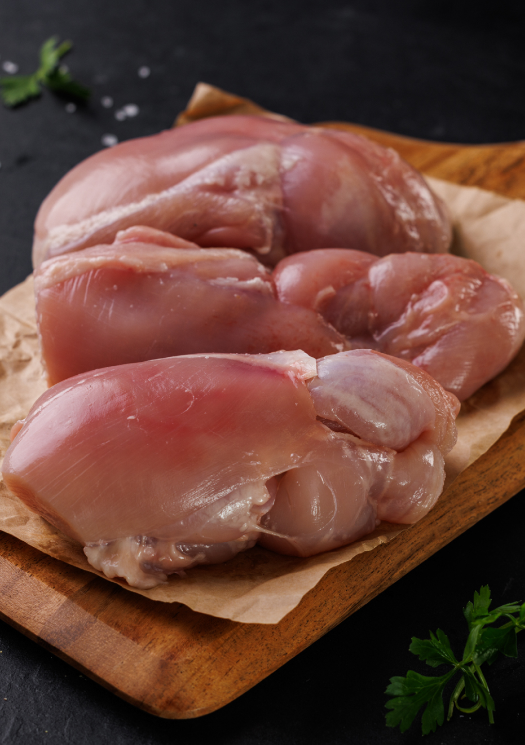 Halal Chicken Thigh Boneless 1kg